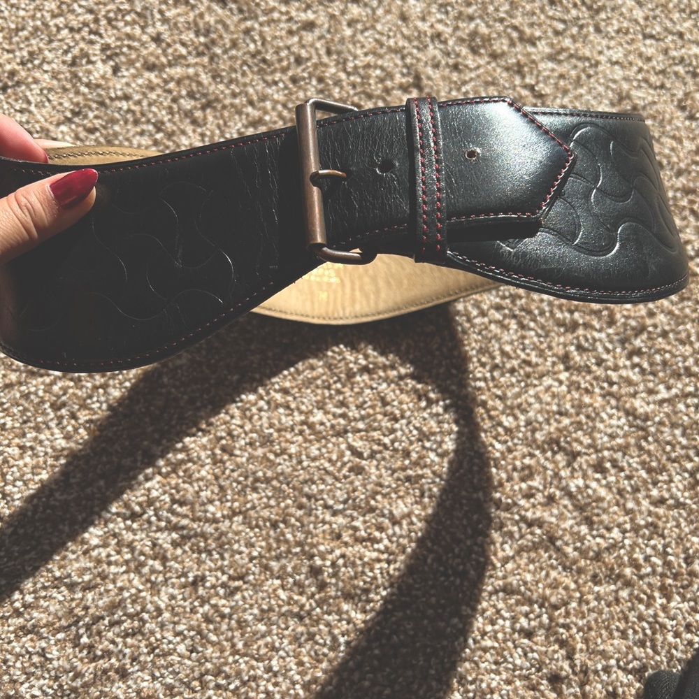 Alaia Black Corset Belt